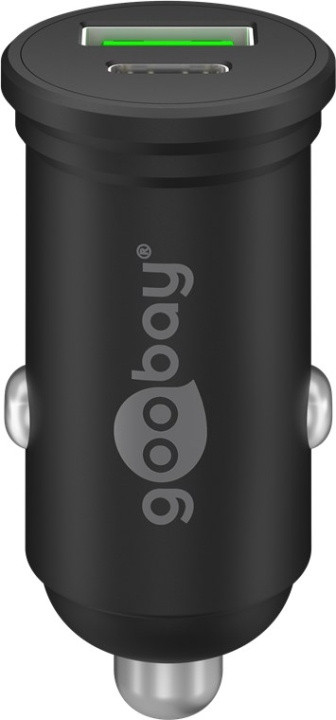 Goobay Dubbel USB-billadare USB-C™ PD (Power Delivery) (45 W) 45 W (12/24 V), lämplig för enheter med USB-C™ (Power Delivery), t.ex. iPhone 12 ryhmässä ÄLYPUHELIMET JA TABLETIT / Laturit & Kaapelit / Autolaturi / Autolaturi Tyyppi C @ TP E-commerce Nordic AB (C44108)