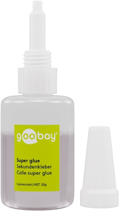 Goobay Superlim 20 g lämplig för många substrat ryhmässä KOTI, TALOUS JA PUUTARHA / Toimistotuotteet / Teippi/Liima @ TP E-commerce Nordic AB (C44175)