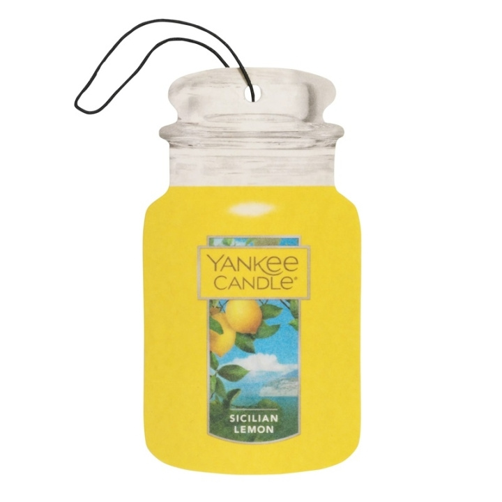 Yankee Candle Car Jar Air Freshener Sicilian Lemon ryhmässä AUTO / Auton puhdistus @ TP E-commerce Nordic AB (C44317)