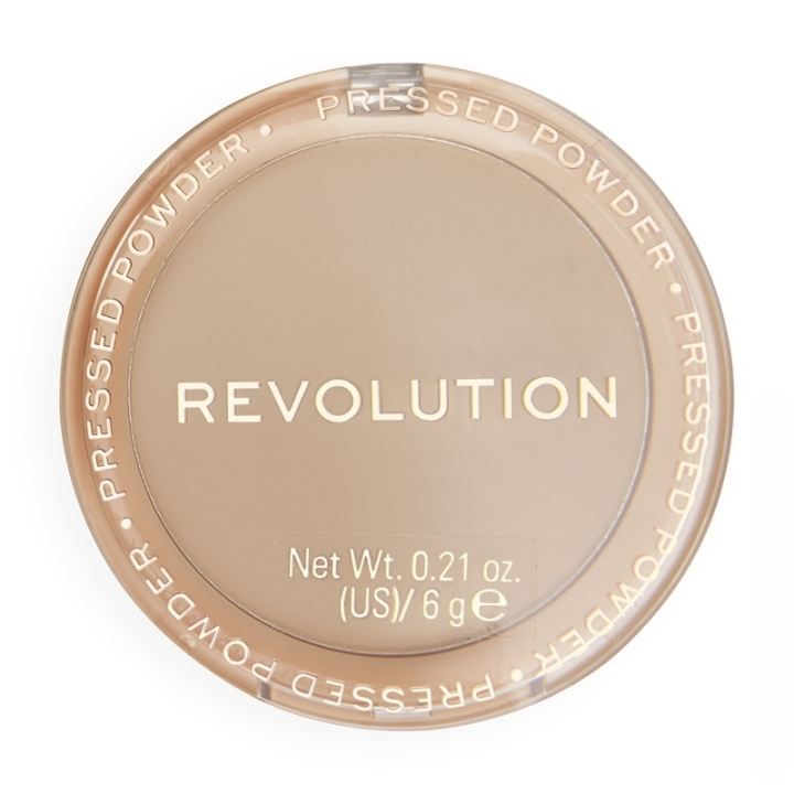 Makeup Revolution Reloaded Pressed Powder Vanilla ryhmässä KAUNEUS JA TERVEYS / Meikit / Meikit Kasvot / Puuteri @ TP E-commerce Nordic AB (C44361)