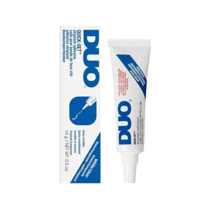 Ardell DUO Quick-Set Adhesive Clear 14g ryhmässä KAUNEUS JA TERVEYS / Meikit / Silmät ja kulmat / Irtoripset @ TP E-commerce Nordic AB (C44363)