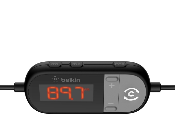 Belkin Tunecast Auto Universal -FM-lähetin puhelimille ryhmässä AUTO / Auton äänijärjestelmä & Multimedia / FM-lähetin @ TP E-commerce Nordic AB (C44467)