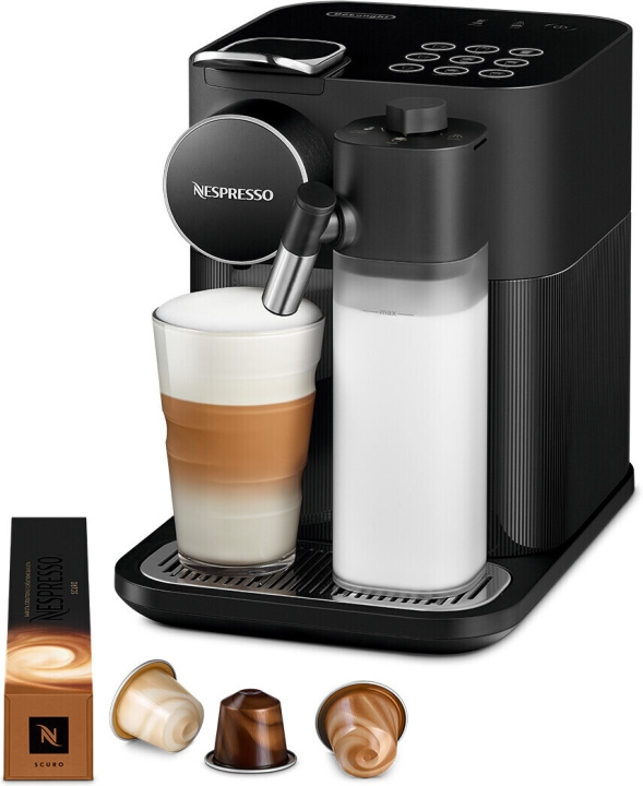DeLonghi Nespresso Gran Lattissima EN640.B -kahvikapselikeitin ryhmässä KOTI, TALOUS JA PUUTARHA / Kodinkoneet / Kahvikoneet ja tarvikkeet / Kahvinkeittimet @ TP E-commerce Nordic AB (C44532)