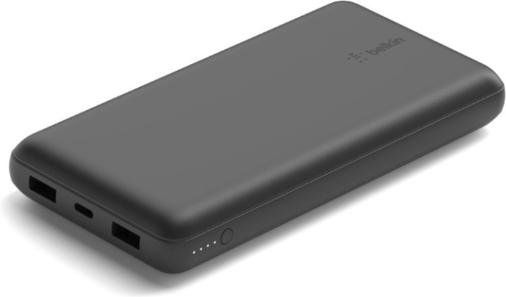 Belkin Power Bank 20K -varavirtalähde, 20 000 mAh, musta ryhmässä ÄLYPUHELIMET JA TABLETIT / Laturit & Kaapelit / Powerbanks @ TP E-commerce Nordic AB (C44540)