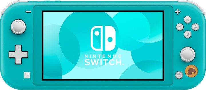 Nintendo Switch Lite – AC: New Horizons – Timmy & Tommy Aloha Edition -pelikonsoli, turkoosi ryhmässä KODINELEKTRONIIKKA / Pelikonsolit & Tarvikkeet / Nintendo Switch / Pelikonsolit @ TP E-commerce Nordic AB (C44550)