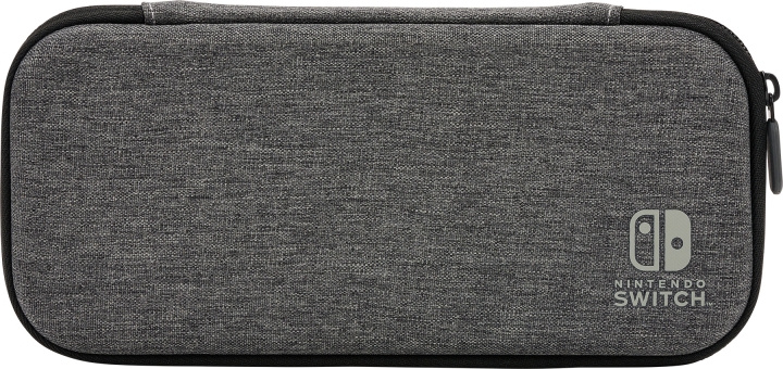 PowerA Slim Case Charcoal -suojakotelo, Nintendo Switch ryhmässä KODINELEKTRONIIKKA / Pelikonsolit & Tarvikkeet / Nintendo Switch / Tarvikkeet @ TP E-commerce Nordic AB (C44555)