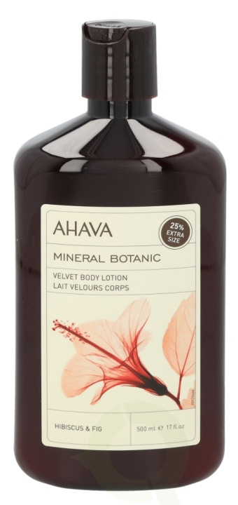 Ahava Mineral Botanic Body Lotion 500 ml Hibiscus & Fig / Velvet ryhmässä KAUNEUS JA TERVEYS / Ihonhoito / Kehon hoito / Vartalovoide @ TP E-commerce Nordic AB (C44625)
