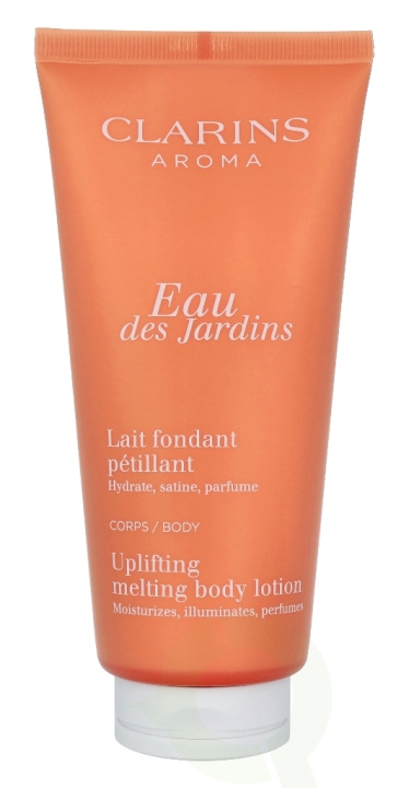 Clarins Eau Des Jardins Uplifting Melting Body Lotion 200 ml ryhmässä KAUNEUS JA TERVEYS / Ihonhoito / Kehon hoito / Vartalovoide @ TP E-commerce Nordic AB (C44664)