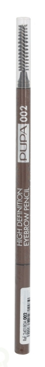 Pupa Milano Pupa High Definition Eyebrow Pencil 0.09 gr #002 Brown ryhmässä KAUNEUS JA TERVEYS / Meikit / Silmät ja kulmat / Kulmakynä @ TP E-commerce Nordic AB (C44753)