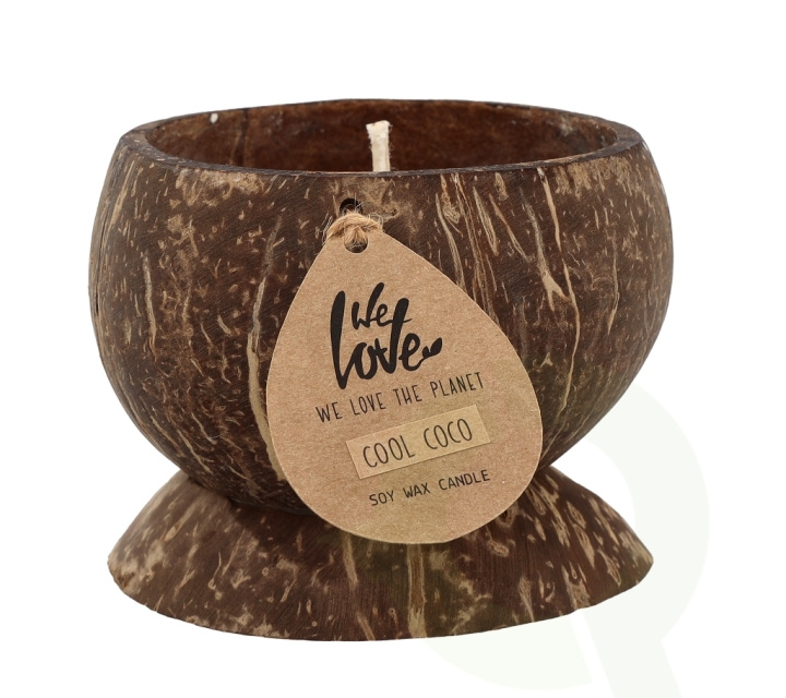 We Love The Planet Coconut Soywax Candle 200 gr Cool Coconut ryhmässä KAUNEUS JA TERVEYS / Tuoksut & Parfyymit / Muut tuoksut / Tuoksukynttilät @ TP E-commerce Nordic AB (C44821)
