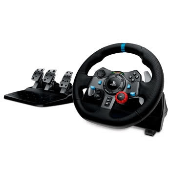 Logitech G29 Driving Force (PS5/PS4/PC) ryhmässä TIETOKOONET & TARVIKKEET / GAMING / Ohjauspyörät ja joystickit @ TP E-commerce Nordic AB (C44941)