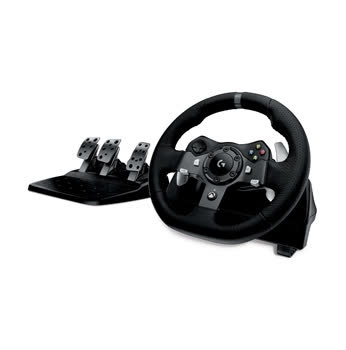 Logitech G920 Driving Force Racing Wheel (X-Box/PC) ryhmässä TIETOKOONET & TARVIKKEET / GAMING / Ohjauspyörät ja joystickit @ TP E-commerce Nordic AB (C44942)