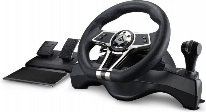 Kyzar Hurricane PlayStation Racing Wheel -rattiohjain, PS4 / PS3 / PC ryhmässä KODINELEKTRONIIKKA / Pelikonsolit & Tarvikkeet / Sony PlayStation 4 @ TP E-commerce Nordic AB (C44980)