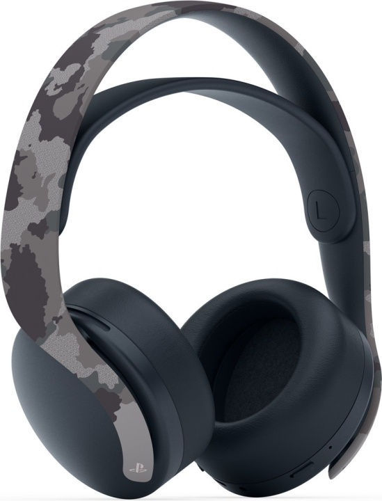 Sony Pulse 3D Wireless Headset för PS5, Grey Camouflage ryhmässä KODINELEKTRONIIKKA / Pelikonsolit & Tarvikkeet / Sony PlayStation 5 @ TP E-commerce Nordic AB (C44981)