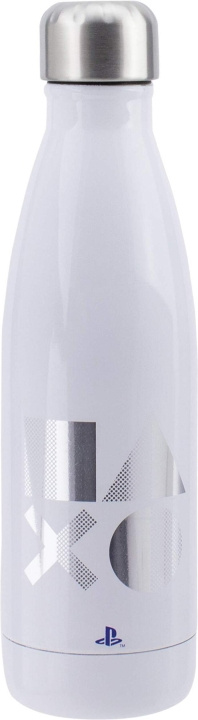 Paladone PlayStation 5 Metal Water Bottle -metallinen juomapullo ryhmässä URHEILU, VAPAA-AIKA JA HARRASTUS / Ulkoilu / Termos- ja vesipullot @ TP E-commerce Nordic AB (C44982)
