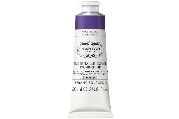 LB Charbonnel Charbo Ink 60Ml Perm Violet 628 ryhmässä URHEILU, VAPAA-AIKA JA HARRASTUS / Harrastus / Maalaa ja piirrä / Taiteilijavärit / Printing inks @ TP E-commerce Nordic AB (C45099)