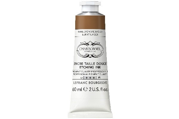 LB Charbonnel Charbo Ink 60Ml Burnt Umber 477 ryhmässä URHEILU, VAPAA-AIKA JA HARRASTUS / Harrastus / Maalaa ja piirrä / Taiteilijavärit / Printing inks @ TP E-commerce Nordic AB (C45115)