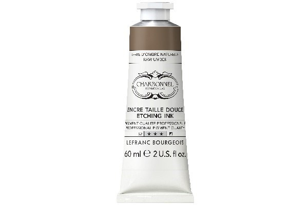 LB Charbonnel Charbo Ink 60Ml Raw Umber 478 ryhmässä URHEILU, VAPAA-AIKA JA HARRASTUS / Harrastus / Maalaa ja piirrä / Taiteilijavärit / Printing inks @ TP E-commerce Nordic AB (C45122)