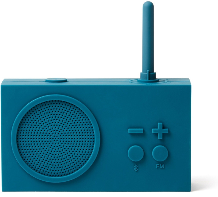 Lexon Tykho3 -FM-radio Bluetooth-yhteydellä, sininen ryhmässä KODINELEKTRONIIKKA / Ääni & Kuva / Kotiteatteri, HiFi ja kannettavat / Radio & Herätyskellot / Radio @ TP E-commerce Nordic AB (C45192)