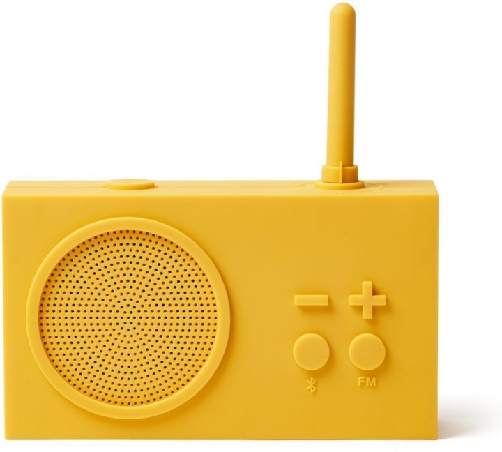 Lexon Tykho3 -FM-radio Bluetooth-yhteydellä, keltainen ryhmässä KODINELEKTRONIIKKA / Ääni & Kuva / Kotiteatteri, HiFi ja kannettavat / Radio & Herätyskellot / Radio @ TP E-commerce Nordic AB (C45194)