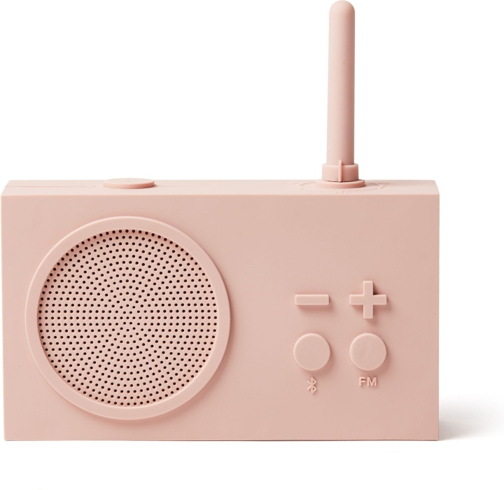 Lexon Tykho3 -FM-radio Bluetooth-yhteydellä, vaaleanpunainen ryhmässä KODINELEKTRONIIKKA / Ääni & Kuva / Kotiteatteri, HiFi ja kannettavat / Radio & Herätyskellot / Radio @ TP E-commerce Nordic AB (C45195)