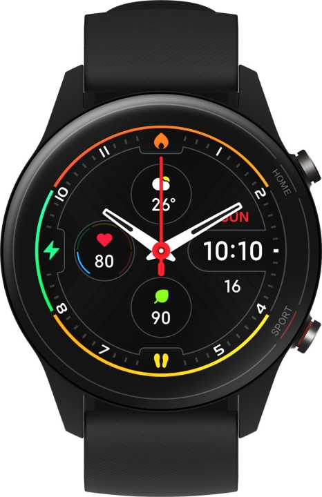 Xiaomi Mi Watch -urheilukello, musta ryhmässä URHEILU, VAPAA-AIKA JA HARRASTUS / Urheilu- ja sykekellot / Älykellot @ TP E-commerce Nordic AB (C45212)