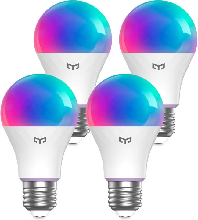Xiaomi Yeelight LED Smart Bulb W4 Lite Multicolor -älylamppu, E27, 4-pack ryhmässä KODINELEKTRONIIKKA / Valaistus / LED-lamput @ TP E-commerce Nordic AB (C45386)