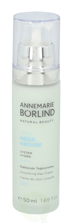 Annemarie Borlind Aquanature Smoothing Day Cream Bottle 50 ml ryhmässä KAUNEUS JA TERVEYS / Ihonhoito / Kasvot / Päivävoide @ TP E-commerce Nordic AB (C45780)