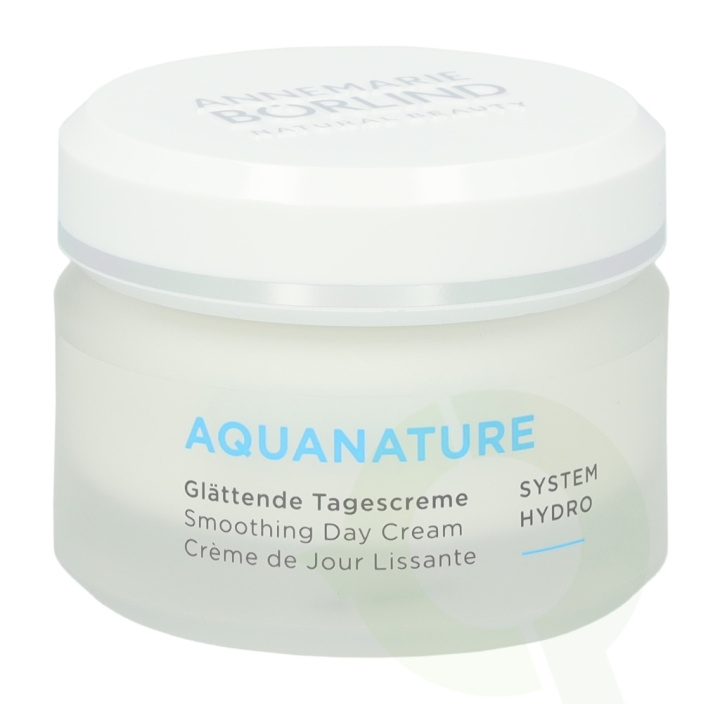 Annemarie Borlind Aquanature Smoothing Day Cream Jar 50 ml ryhmässä KAUNEUS JA TERVEYS / Ihonhoito / Kasvot / Kasvovoide @ TP E-commerce Nordic AB (C45781)