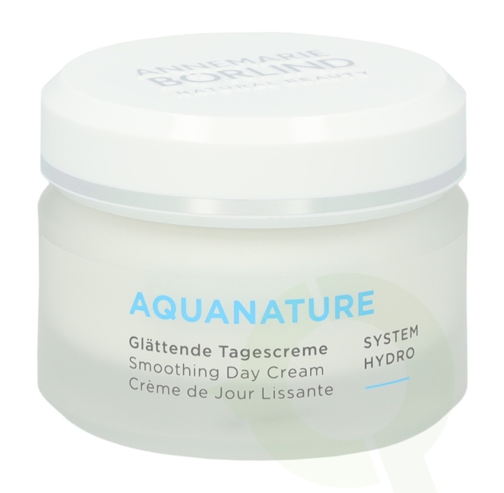 Annemarie Borlind Aquanature Smoothing Day Cream Jar 50 ml ryhmässä KAUNEUS JA TERVEYS / Ihonhoito / Kasvot / Päivävoide @ TP E-commerce Nordic AB (C45781)