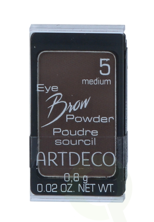 Artdeco Eye Brow Powder 0.8 gr #5 Medium ryhmässä KAUNEUS JA TERVEYS / Meikit / Silmät ja kulmat / Kulmakitti @ TP E-commerce Nordic AB (C45883)