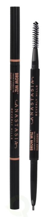 Anastasia Beverly Hills Brow Wiz 0.09 gr Dark Brown ryhmässä KAUNEUS JA TERVEYS / Meikit / Silmät ja kulmat / Kulmakynä @ TP E-commerce Nordic AB (C45931)