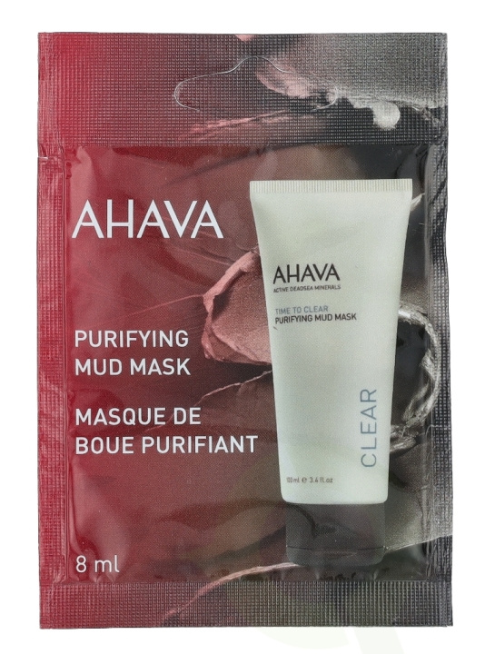 Ahava T.T.C. Purifying Mud Mask 8 ml ryhmässä KAUNEUS JA TERVEYS / Ihonhoito / Kasvot / Naamiot @ TP E-commerce Nordic AB (C45988)