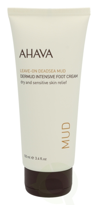 Ahava Deadsea Mud Dermud Intensive Foot Cream 100 ml ryhmässä KAUNEUS JA TERVEYS / Manikyyri/Pedikyyri / Jalkahoito @ TP E-commerce Nordic AB (C46005)