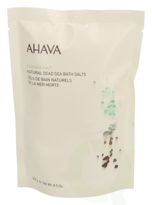 Ahava Deadsea Salt Natural Dead Sea Bath Salts 250 gr ryhmässä KAUNEUS JA TERVEYS / Ihonhoito / Kehon hoito / Kylpy- ja suihkugeelit @ TP E-commerce Nordic AB (C46011)