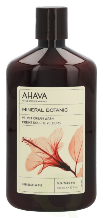 Ahava Mineral Botanic Cream Wash 500 ml Hibiscus & Fig ryhmässä KAUNEUS JA TERVEYS / Ihonhoito / Kehon hoito / Kylpy- ja suihkugeelit @ TP E-commerce Nordic AB (C46017)