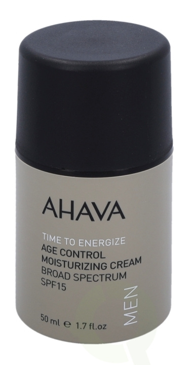 Ahava Men T.T.E. Age Control Moisturizing Cream SPF15 50 ml ryhmässä KAUNEUS JA TERVEYS / Ihonhoito / Kasvot / Päivävoide @ TP E-commerce Nordic AB (C46035)