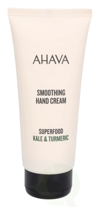 Ahava Smoothing Hand Cream Kale & Turmeric 100 ml ryhmässä KAUNEUS JA TERVEYS / Manikyyri/Pedikyyri / Käsirasva @ TP E-commerce Nordic AB (C46064)