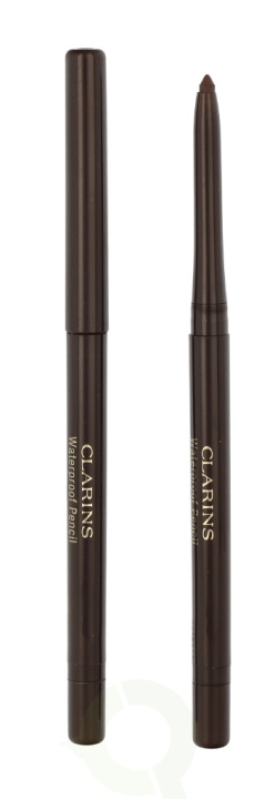 Clarins Waterproof Long Lasting Eyeliner Pencil 0.29 gr #02 Chestnut ryhmässä KAUNEUS JA TERVEYS / Meikit / Silmät ja kulmat / Silmänrajauskynä / Kajaali @ TP E-commerce Nordic AB (C46251)