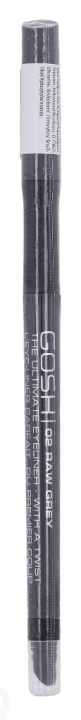 Gosh The Ultimate Eyeliner 0.4 gr 02 Grey ryhmässä KAUNEUS JA TERVEYS / Meikit / Silmät ja kulmat / Silmänrajauskynä / Kajaali @ TP E-commerce Nordic AB (C46352)