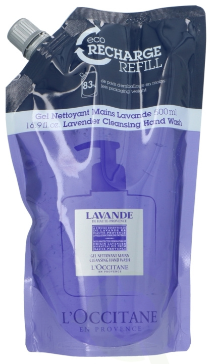 L\'Occitane Cleansing Hand Wash Refill 500 ml Lavender ryhmässä KAUNEUS JA TERVEYS / Ihonhoito / Kehon hoito / Käsisaippua @ TP E-commerce Nordic AB (C46397)