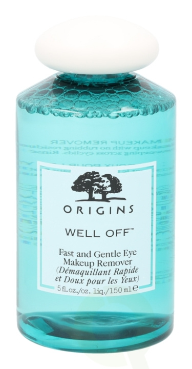 Origins Well Off Fast And Gentle Eye Makeup Remover 150 ml ryhmässä KAUNEUS JA TERVEYS / Meikit / Meikinpoisto @ TP E-commerce Nordic AB (C46434)