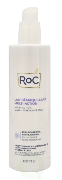 ROC Multi Action Make-Up Remover Milk 400 ml All Skin Types ryhmässä KAUNEUS JA TERVEYS / Meikit / Meikinpoisto @ TP E-commerce Nordic AB (C46446)