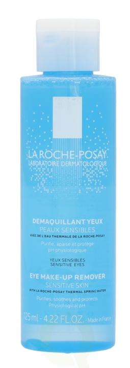 La Roche-Posay LRP Eye Make-Up Remover 125 ml Sensitive Skin ryhmässä KAUNEUS JA TERVEYS / Meikit / Meikinpoisto @ TP E-commerce Nordic AB (C46448)