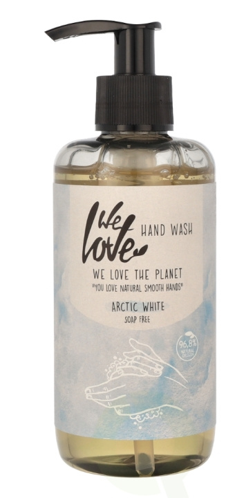 We Love The Planet Hand Wash 250 ml Arctic White ryhmässä KAUNEUS JA TERVEYS / Ihonhoito / Kehon hoito / Käsisaippua @ TP E-commerce Nordic AB (C46494)