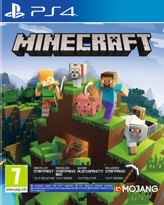 Sony PlayStation Minecraft - Starter Edition (PS4) ryhmässä KODINELEKTRONIIKKA / Pelikonsolit & Tarvikkeet / Sony PlayStation 4 @ TP E-commerce Nordic AB (C46743)