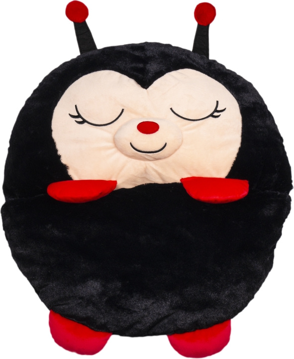Happy Nappers leppäkerttu -makuupussipehmo, koko M ryhmässä LELUT, TUOTTEET LAPSILLE JA VAUVOILLE / Lelut vauvoille (0-3v) / Pehmolelut @ TP E-commerce Nordic AB (C46818)