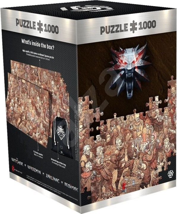 Good Loot The Witcher: Birthday -palapeli, 1000 palaa ryhmässä URHEILU, VAPAA-AIKA JA HARRASTUS / Harrastus / Palapeli @ TP E-commerce Nordic AB (C46829)