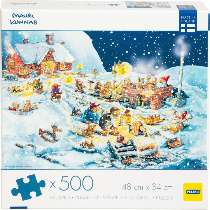 Peliko Mauri Kunnas Joulu -palapeli, 500 palaa ryhmässä LELUT, TUOTTEET LAPSILLE JA VAUVOILLE / Leikkikalut, Askartelu &Pelit / Lasten palapeli @ TP E-commerce Nordic AB (C46888)