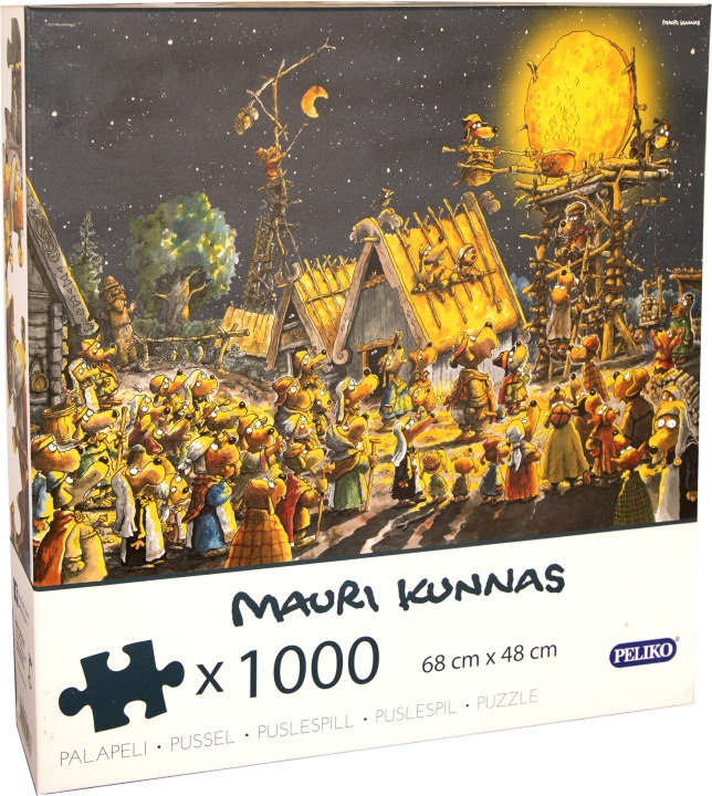 Peliko Mauri Kunnas Auringon taonta -palapeli, 1000 palaa ryhmässä URHEILU, VAPAA-AIKA JA HARRASTUS / Harrastus / Palapeli @ TP E-commerce Nordic AB (C46894)
